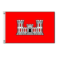 Army Chief of Engineers Flag