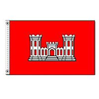 Army Corps of Engineers Flag