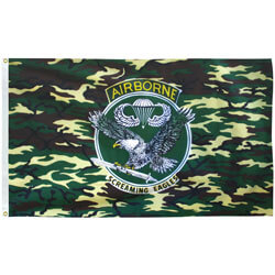 Camo Airborne Flag, AAIRBORNCA35