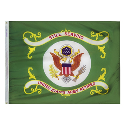 Army Retired flag, AARMY34