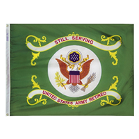 Army Retired flag, AARMY34