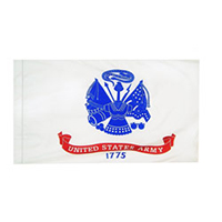 Army Flag with Pole Hem