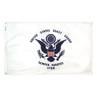 Nylon Coast Guard flag