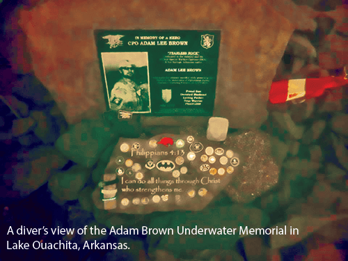 Adam Brown Underwater Memorial