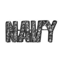 Crystal Navy Pin