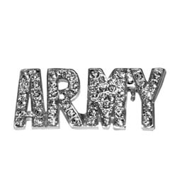 Crystal Army Pin