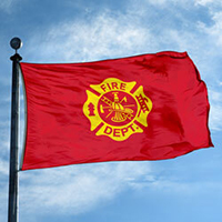 Fire Department Flag, AFIRE35