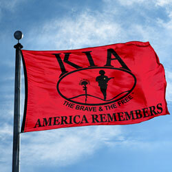 Killed In Action flag, FBPP0000010823