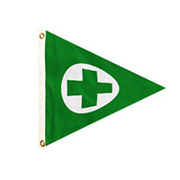 Nylon Safety Award Pennant