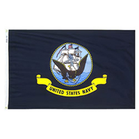 Navy Economy Polyester Flag (3 ft. x 5 ft.), ANAVY35P