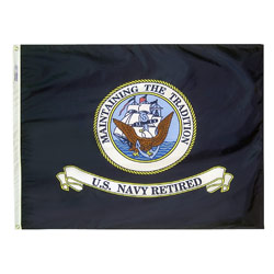 Navy Retired Flag, ANAVY34