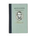 Quotations of Abraham Lincoln