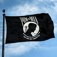 Double-sided POW MIA Flag