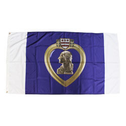 Purple Heart Flag,APURHEART35