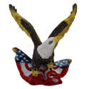 Eagle with US Flag Figurine ASG60513