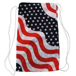 Stars & Stripes String Tote Bag | FlagandBanner.com