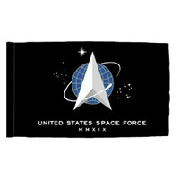 Space Force Pole Hem Flag, ASPAF35PH
