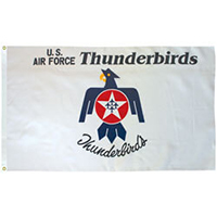 Air Force Thunderbirds flag, ATHUNDER35