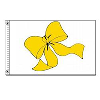 Yellow ribbon flag, AYELLRIBBON35