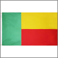 Benin Flags