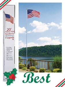 Tapered Ground Set Flagpole Kit