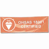 BSI OHSAS 18001 Certified Banners