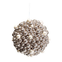 Champagne Glitter Ornament
