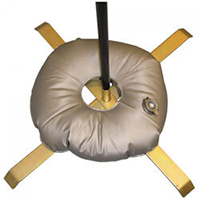 Teardrop/Wave Pole Base & Weight