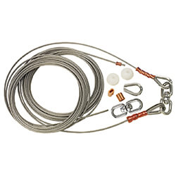 Large Internal Halyard Cable Assembly, CCABL140