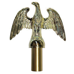 Perched Eagle Ornament with Ferrule, CEAGL5A