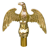 Perched Eagle Ornament with Ferrule