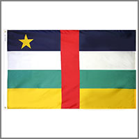 Central African Republic Flags