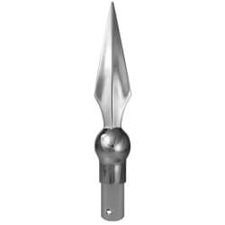 Flat Spear Ornament with Ferrule, CFSPEAS102S