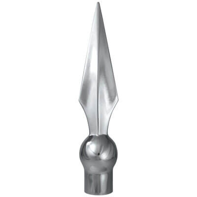 Flat Spear Threaded Ornament