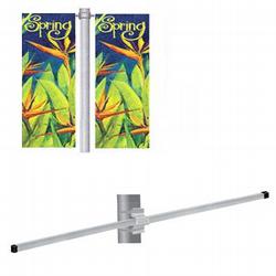 Interceptor Street Pole Bracket Kit for Double Banners