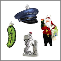 Patriotic Christmas Ornaments