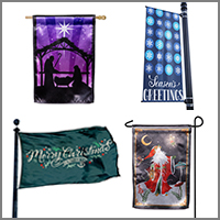 Christmas Banners and Flags