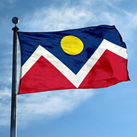 City of Denver Flag, CIDENV35