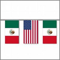 Cinco de Mayo Flags and Decorations