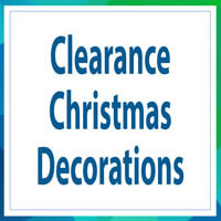 Clearance Christmas Decorations