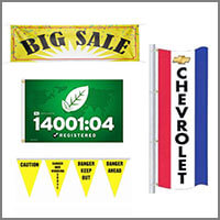 Advertising Flags and Business Banners