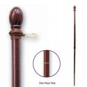 Non-Furl Pole with Pineapple Ornament