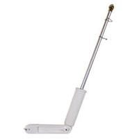 Portable Flagpole with Bracket for Golf Cart/Boat/RV, CPOLEGCF