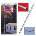 Middle Replacement Section for Sectional Flagpoles, CSECT212LWR