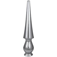 Round Spear Threaded Ornament