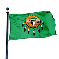 Assiniboine & Gros Ventre flag, CUAGV35