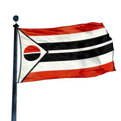 Arapaho of the Wind River Reservation Flag, CUAW35