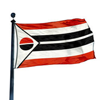 Arapaho of the Wind River Reservation Flag, CUAW35