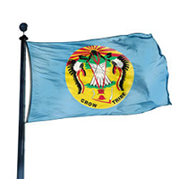 Crow Nation flag, CUCROW35