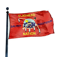 Flathead Nation (Salish & Kootenai) Flag, CUFN35